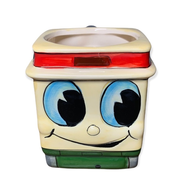 Mug San Francisco Cable Car Square Coffee Mug Funny Face 14 oz Smith Novelty - Picture 2 of 7